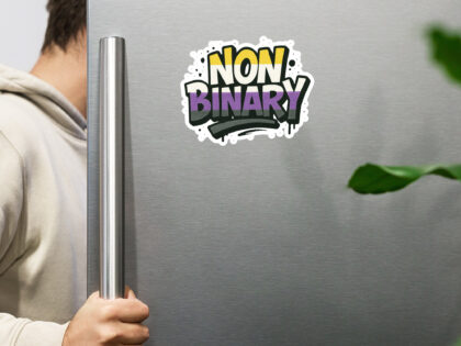 Nonbinary Pride Graffiti Magnet – Accessoires – klamottn.de Nonbinary Pride Graffiti Magnet – Accessoires – klamottn.de