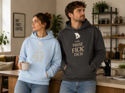 Eine Prise Fick dich Unisex-Kapuzenpullover – Hoodies – Klamottn™