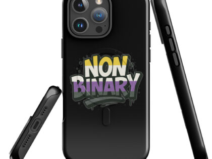 Nonbinary Pride Graffiti Hardcase iPhone®-Hülle mit MagSafe® – Accessoires – klamottn.de Nonbinary Pride Graffiti Hardcase iPhone®-Hülle mit MagSafe® – Accessoires – klamottn.de