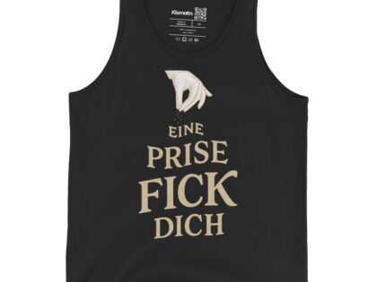 Eine Prise Fick dich Unisex-Tank-Top – Tank Tops – klamottn.de Eine Prise Fick dich Unisex-Tank-Top – Tank Tops – klamottn.de