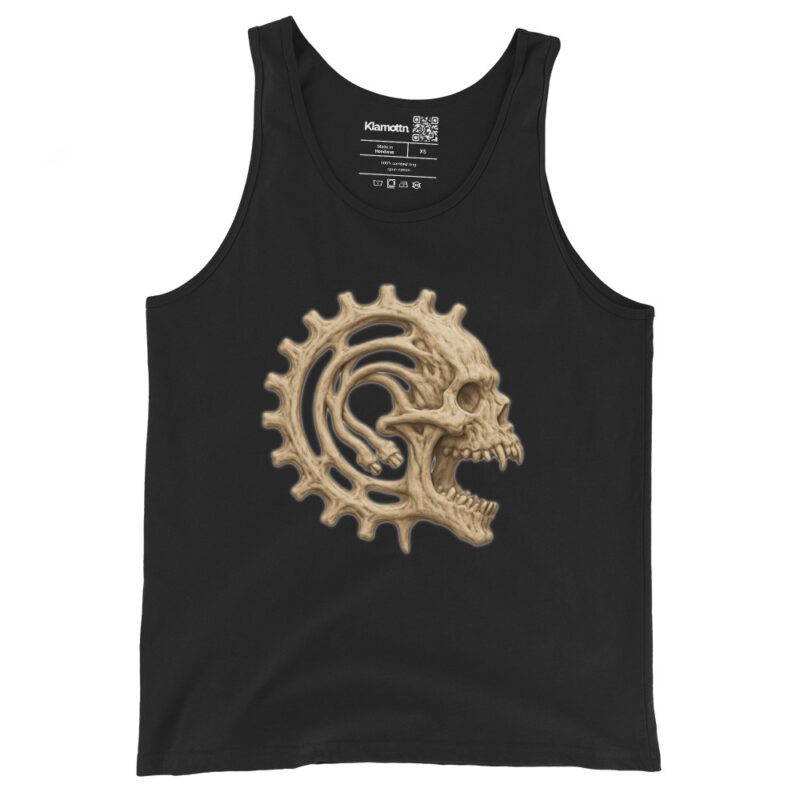 Mechanic Skull Unisex-Tank-Top – Tank Tops – klamottn.de