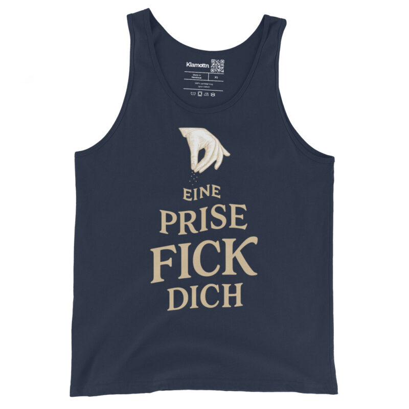 Eine Prise Fick dich Unisex-Tank-Top – Tank Tops – klamottn.de