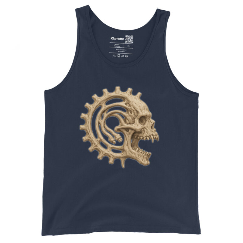 Mechanic Skull Unisex-Tank-Top – Tank Tops – klamottn.de