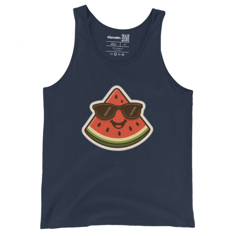 Happy Melone Unisex-Tank-Top – Tank Tops – klamottn.de