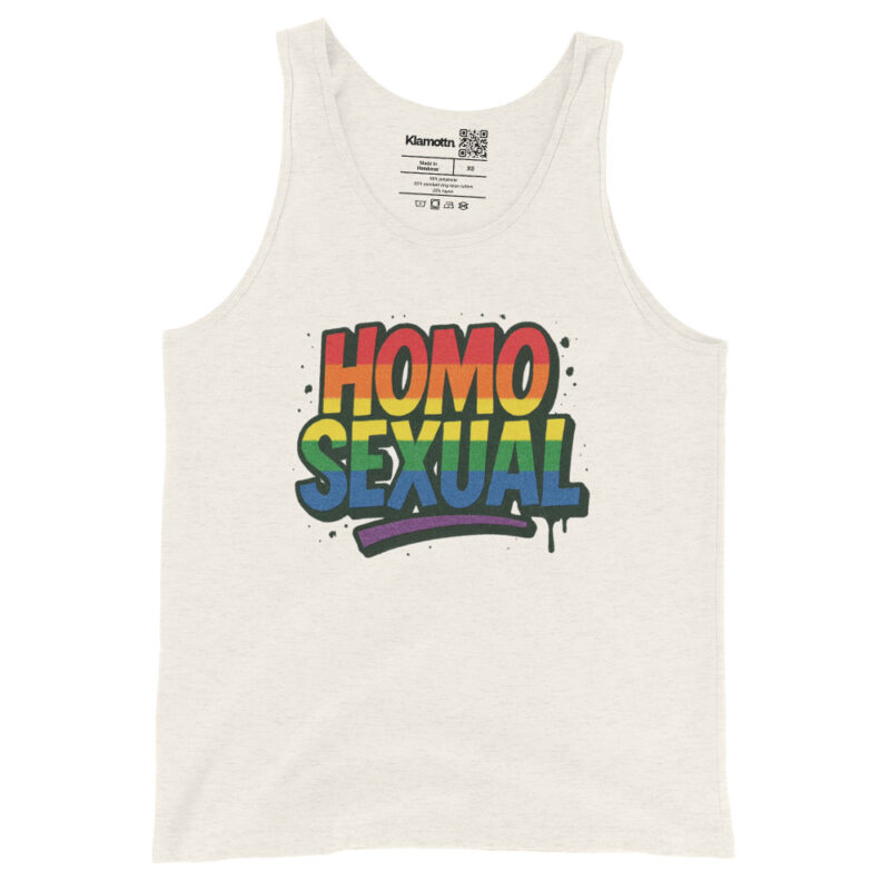 Homosexual Unisex-Tank-Top – Tank Tops – klamottn.de