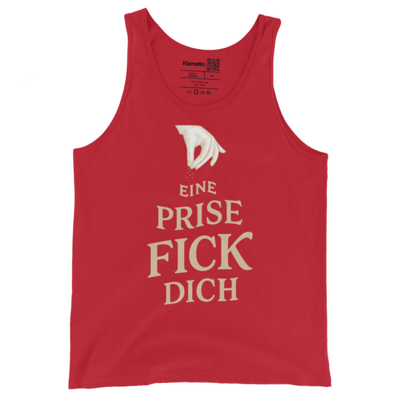 Eine Prise Fick dich Unisex-Tank-Top – Tank Tops – klamottn.de