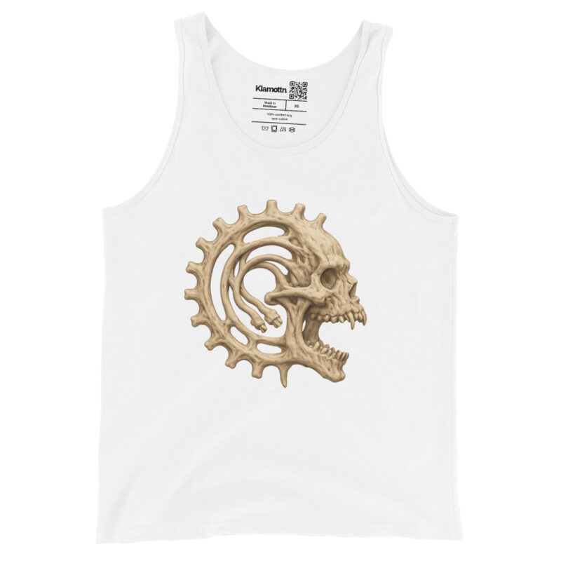 Mechanic Skull Unisex-Tank-Top – Tank Tops – klamottn.de