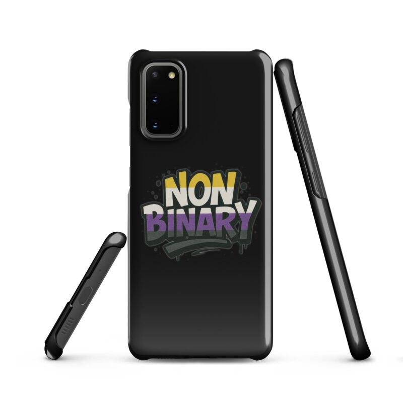 Nonbinary Pride Graffiti Snapcase Samsung®-Hülle – Accessoires – klamottn.de