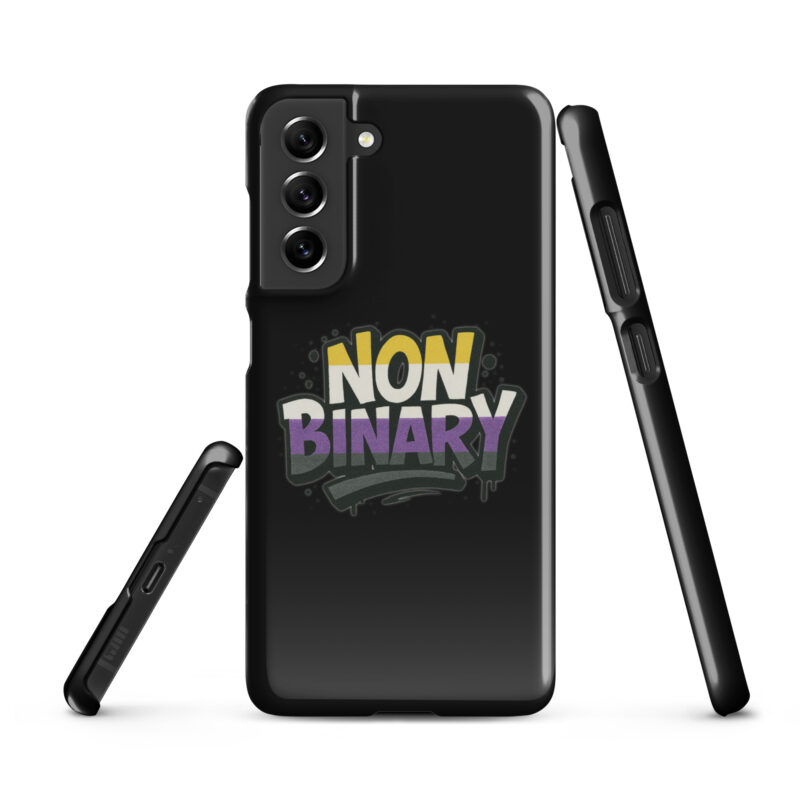 Nonbinary Pride Graffiti Snapcase Samsung®-Hülle – Accessoires – klamottn.de