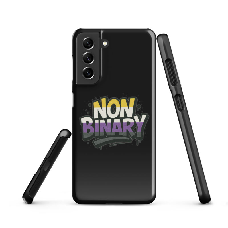 Nonbinary Pride Graffiti Snapcase Samsung®-Hülle – Accessoires – klamottn.de