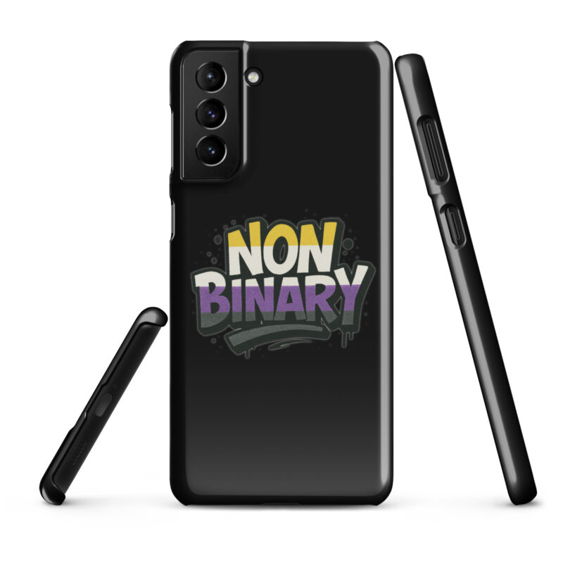 Nonbinary Pride Graffiti Snapcase Samsung®-Hülle – Accessoires – klamottn.de