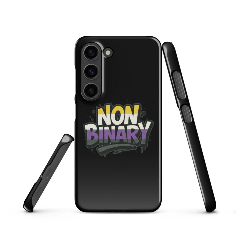 Nonbinary Pride Graffiti Snapcase Samsung®-Hülle – Accessoires – klamottn.de