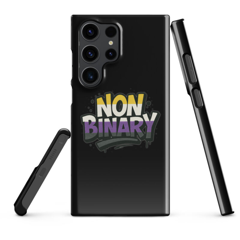 Nonbinary Pride Graffiti Snapcase Samsung®-Hülle – Accessoires – klamottn.de