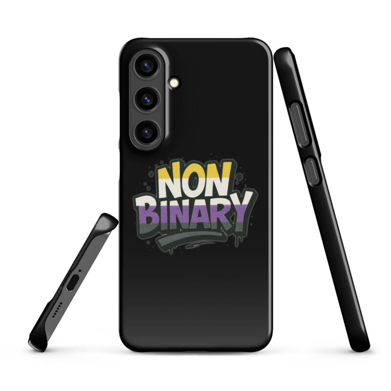 Nonbinary Pride Graffiti Snapcase Samsung®-Hülle – Accessoires – klamottn.de