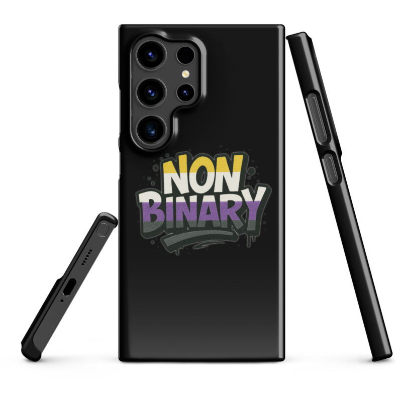 Nonbinary Pride Graffiti Snapcase Samsung®-Hülle – Accessoires – klamottn.de