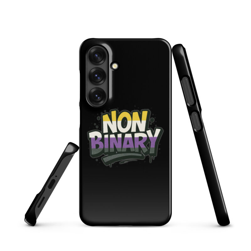 Nonbinary Pride Graffiti Snapcase Samsung®-Hülle – Accessoires – klamottn.de