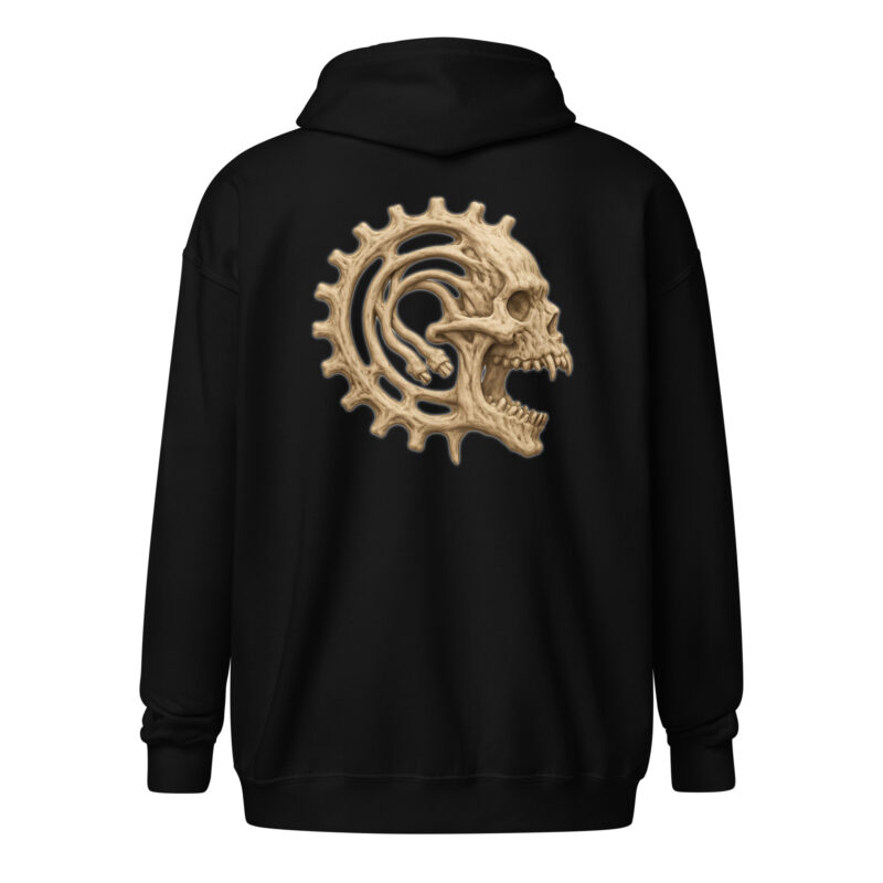 Mechanic Skull Unisex Heavy-Blend Zip Hoodie – Jacken – klamottn.de