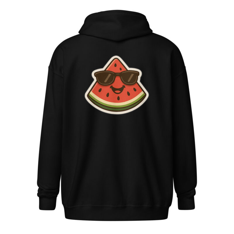 Happy Melone Unisex Heavy-Blend Zip Hoodie – Jacken – klamottn.de