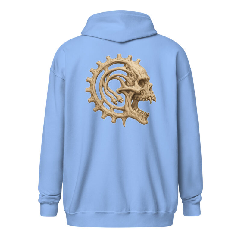 Mechanic Skull Unisex Heavy-Blend Zip Hoodie – Jacken – klamottn.de