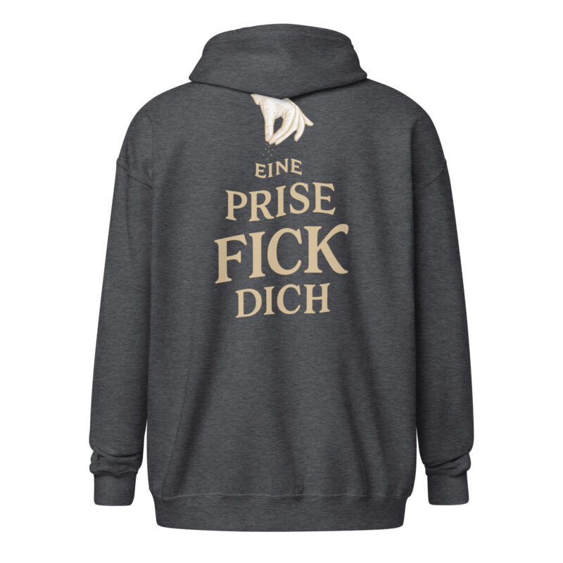 Eine Prise Fick dich Unisex Heavy-Blend Zip Hoodie – Jacken – klamottn.de