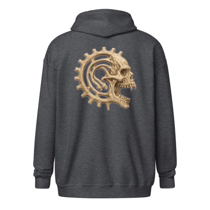 Mechanic Skull Unisex Heavy-Blend Zip Hoodie – Jacken – klamottn.de