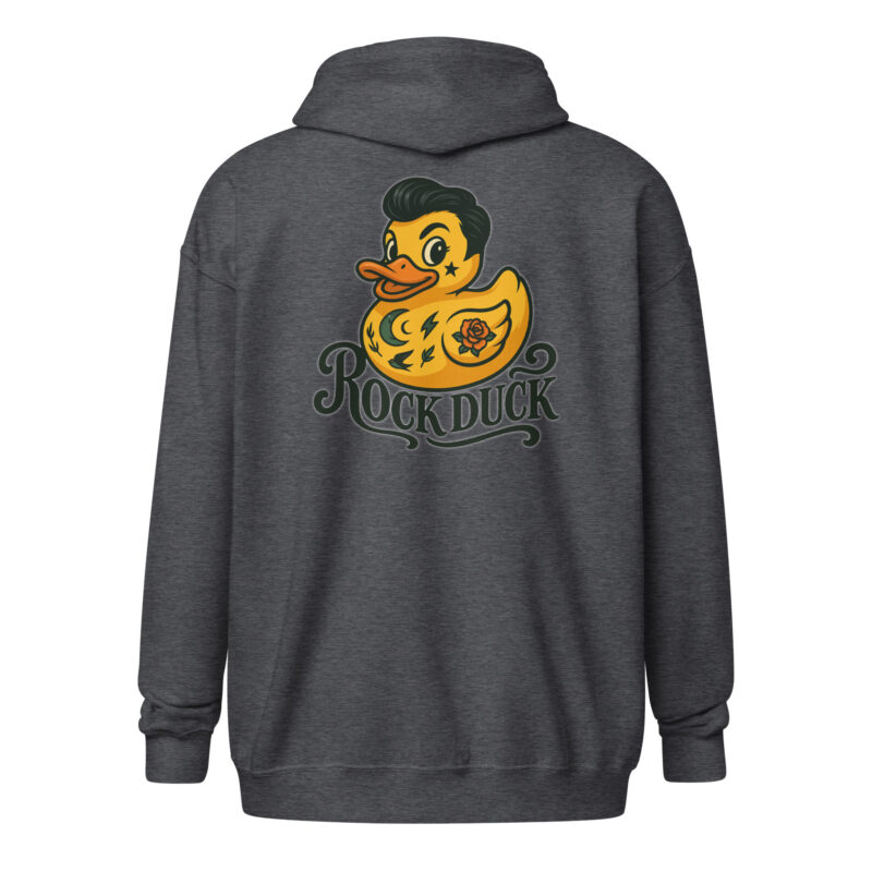 Rock Duck Unisex Heavy-Blend Zip Hoodie – Jacken – klamottn.de