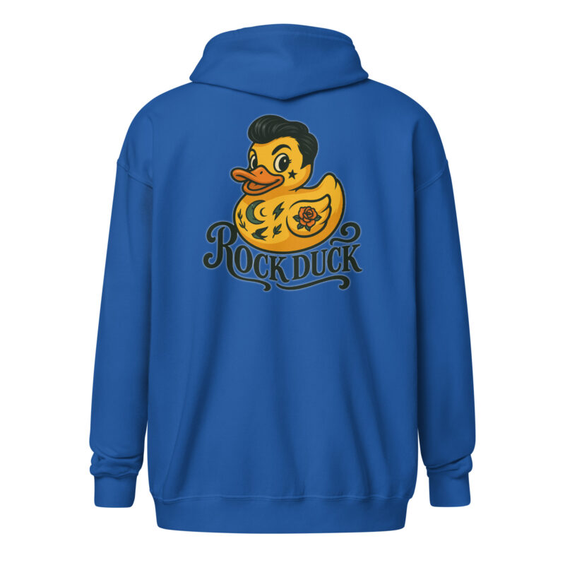 Rock Duck Unisex Heavy-Blend Zip Hoodie – Jacken – klamottn.de