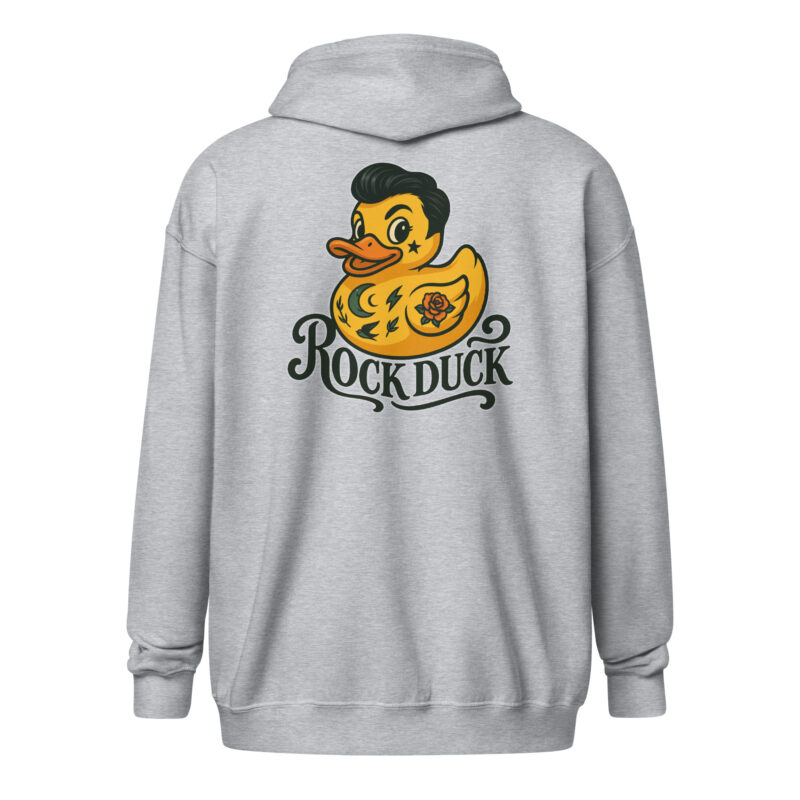 Rock Duck Unisex Heavy-Blend Zip Hoodie – Jacken – klamottn.de