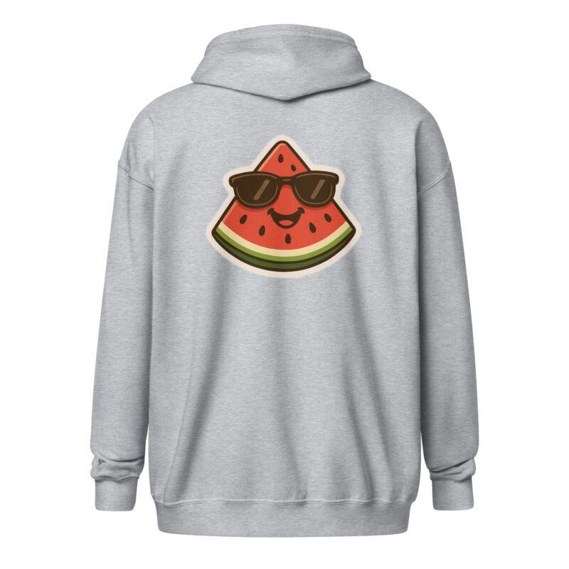 Happy Melone Unisex Heavy-Blend Zip Hoodie – Jacken – klamottn.de