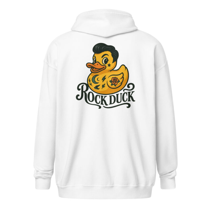 Rock Duck Unisex Heavy-Blend Zip Hoodie – Jacken – klamottn.de