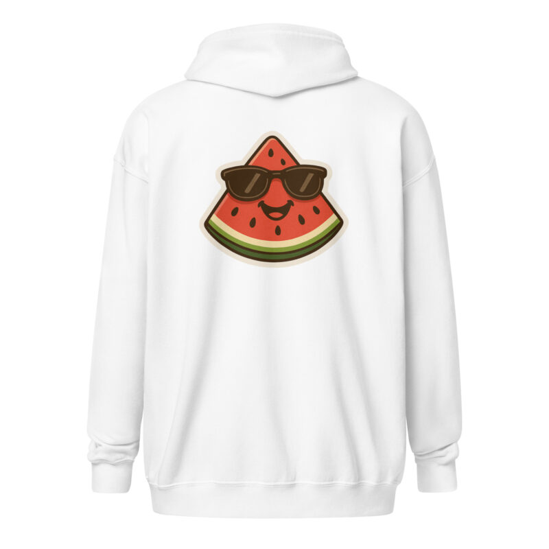 Happy Melone Unisex Heavy-Blend Zip Hoodie – Jacken – klamottn.de