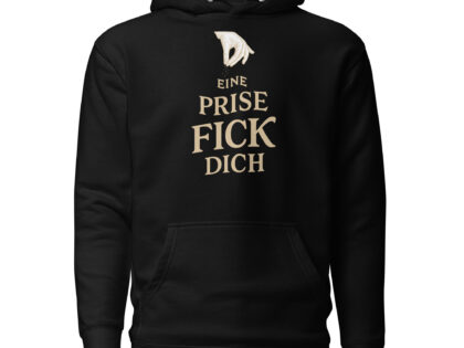 Eine Prise Fick dich Unisex-Kapuzenpullover – Hoodies – klamottn.de Eine Prise Fick dich Unisex-Kapuzenpullover – Hoodies – klamottn.de