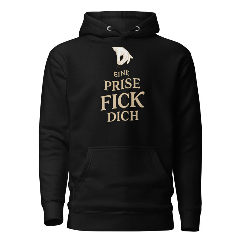 Eine Prise Fick dich Unisex-Kapuzenpullover – Hoodies – klamottn.de