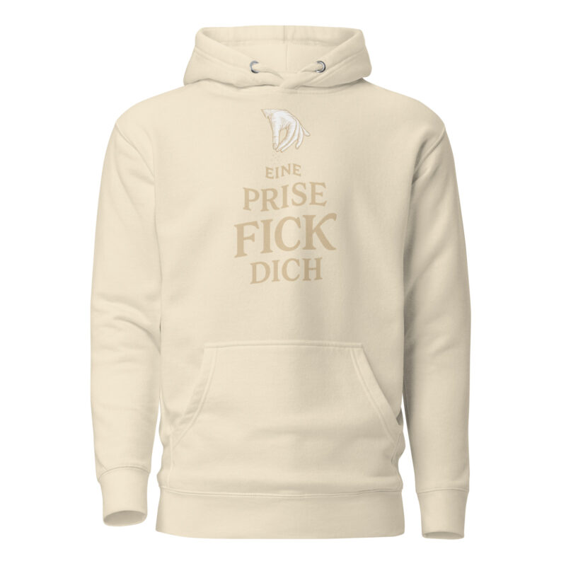 Eine Prise Fick dich Unisex-Kapuzenpullover – Hoodies – klamottn.de