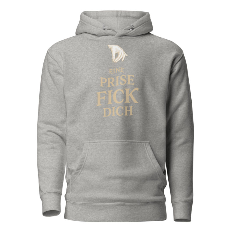 Eine Prise Fick dich Unisex-Kapuzenpullover – Hoodies – klamottn.de