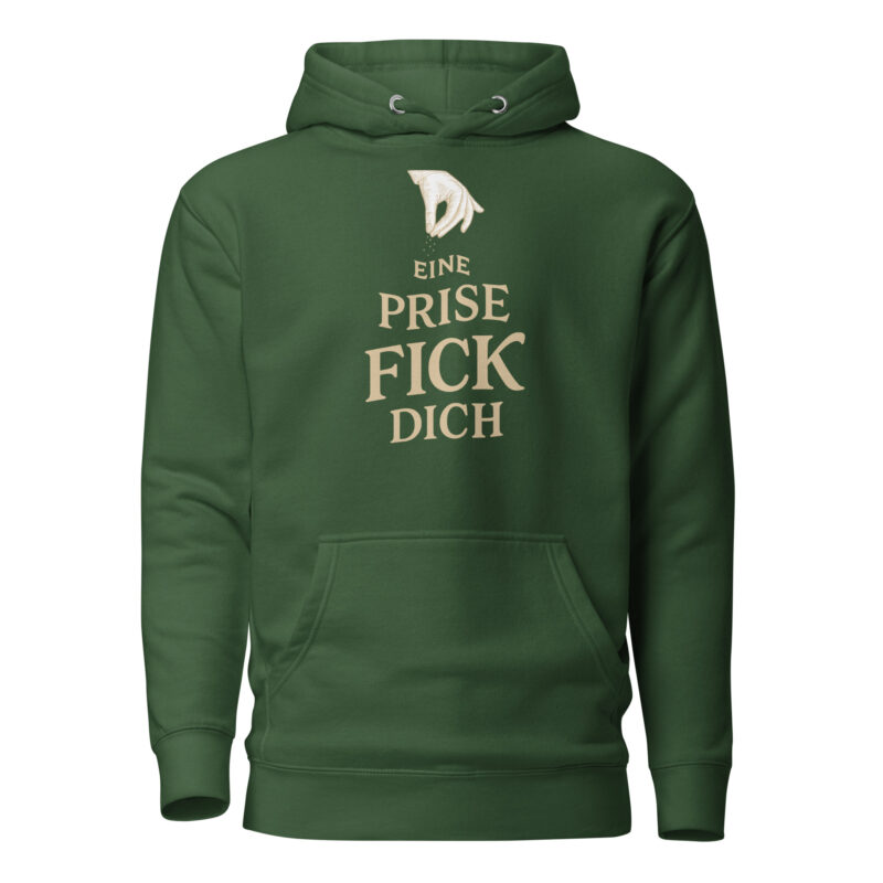 Eine Prise Fick dich Unisex-Kapuzenpullover – Hoodies – klamottn.de