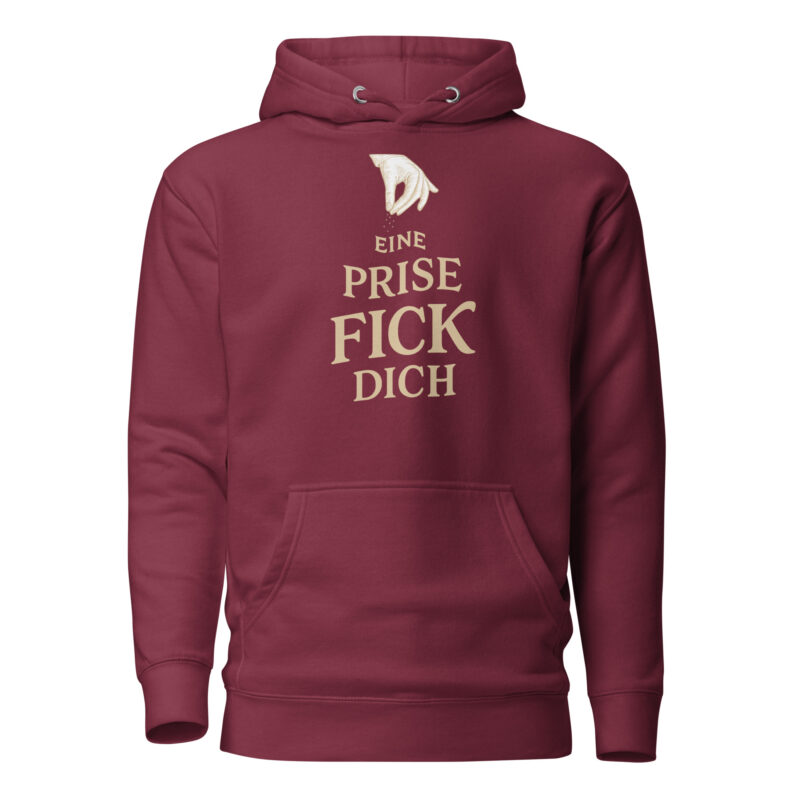 Eine Prise Fick dich Unisex-Kapuzenpullover – Hoodies – klamottn.de
