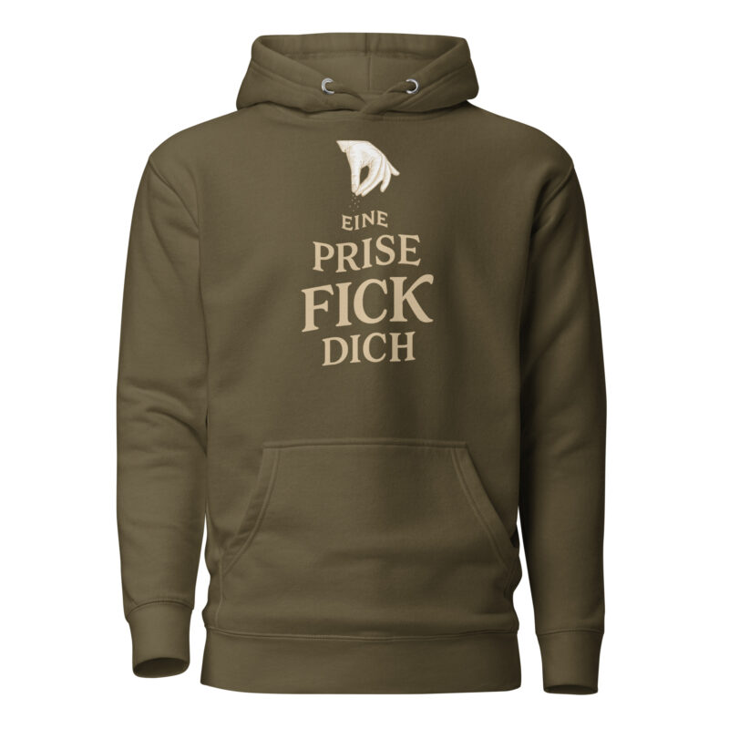Eine Prise Fick dich Unisex-Kapuzenpullover – Hoodies – klamottn.de