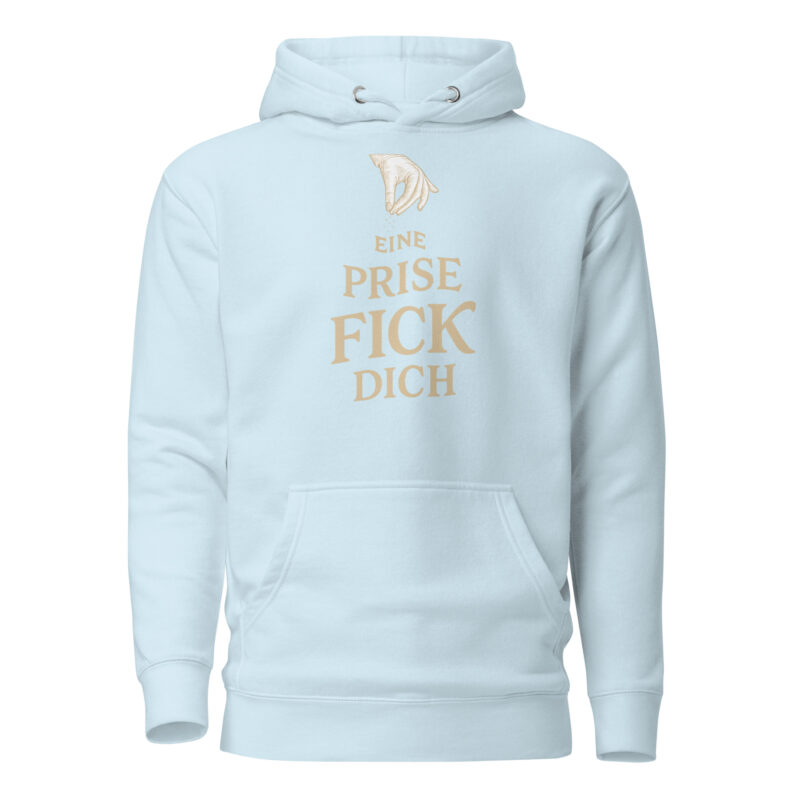 Eine Prise Fick dich Unisex-Kapuzenpullover – Hoodies – klamottn.de