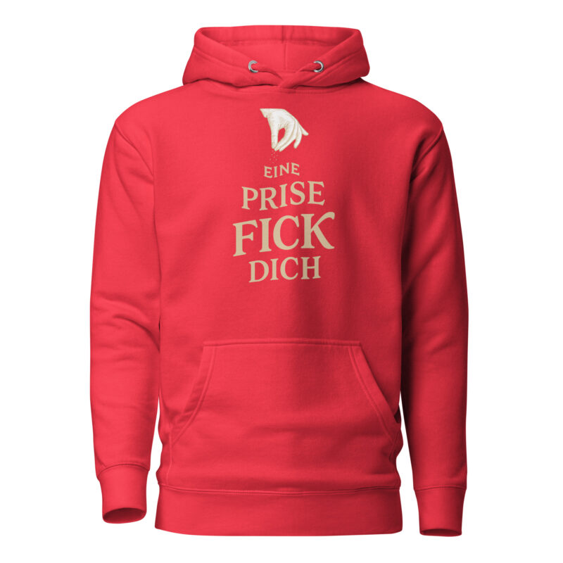 Eine Prise Fick dich Unisex-Kapuzenpullover – Hoodies – klamottn.de