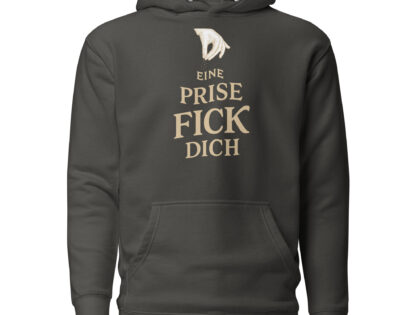 Eine Prise Fick dich Unisex-Kapuzenpullover – Hoodies – klamottn.de Eine Prise Fick dich Unisex-Kapuzenpullover – Hoodies – klamottn.de
