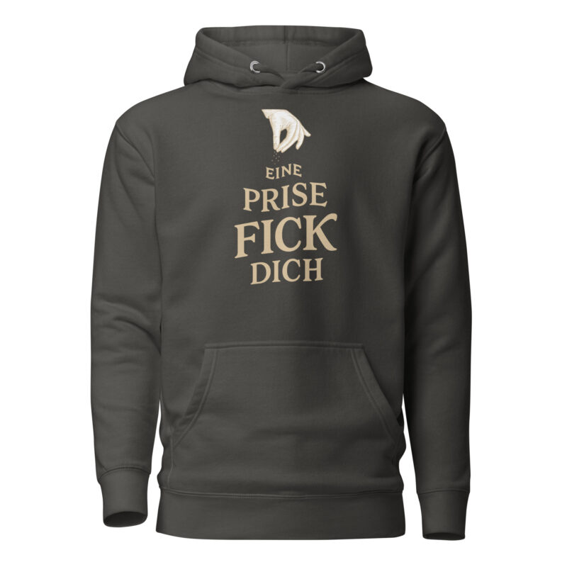 Eine Prise Fick dich Unisex-Kapuzenpullover – Hoodies – klamottn.de