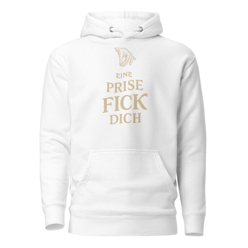 Eine Prise Fick dich Unisex-Kapuzenpullover – Hoodies – klamottn.de