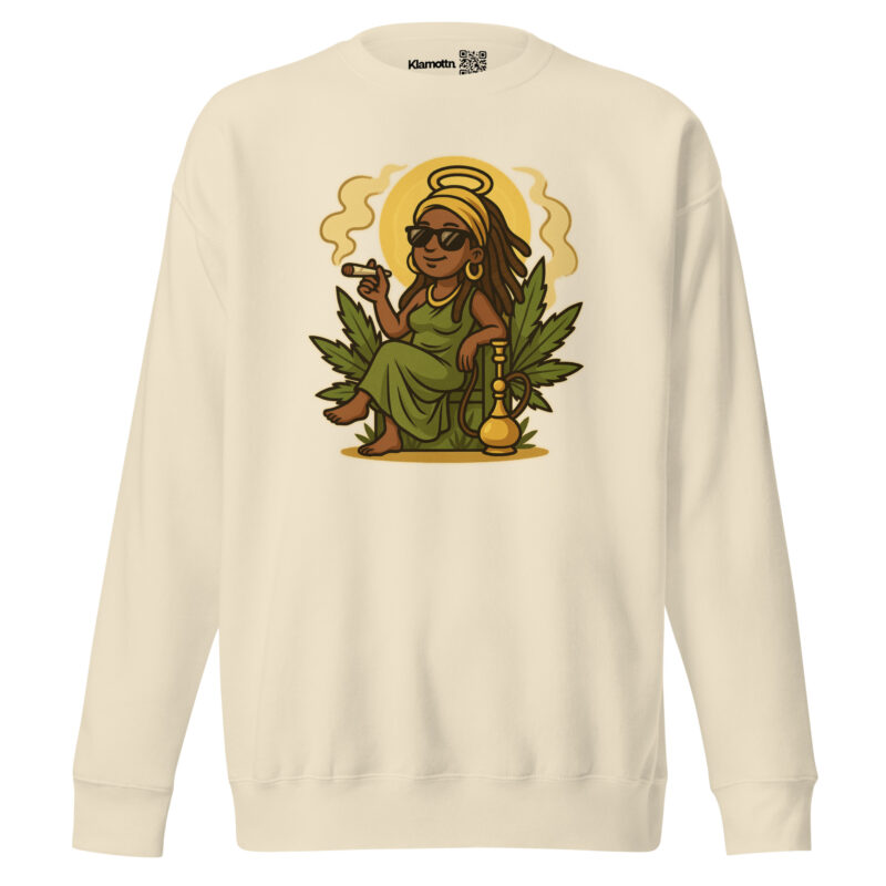 Mama Ganja Unisex-Premium-Pullover – Sweatshirts – klamottn.de