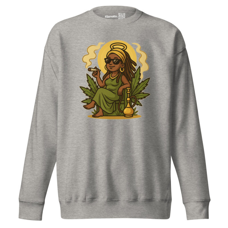 Mama Ganja Unisex-Premium-Pullover – Sweatshirts – klamottn.de