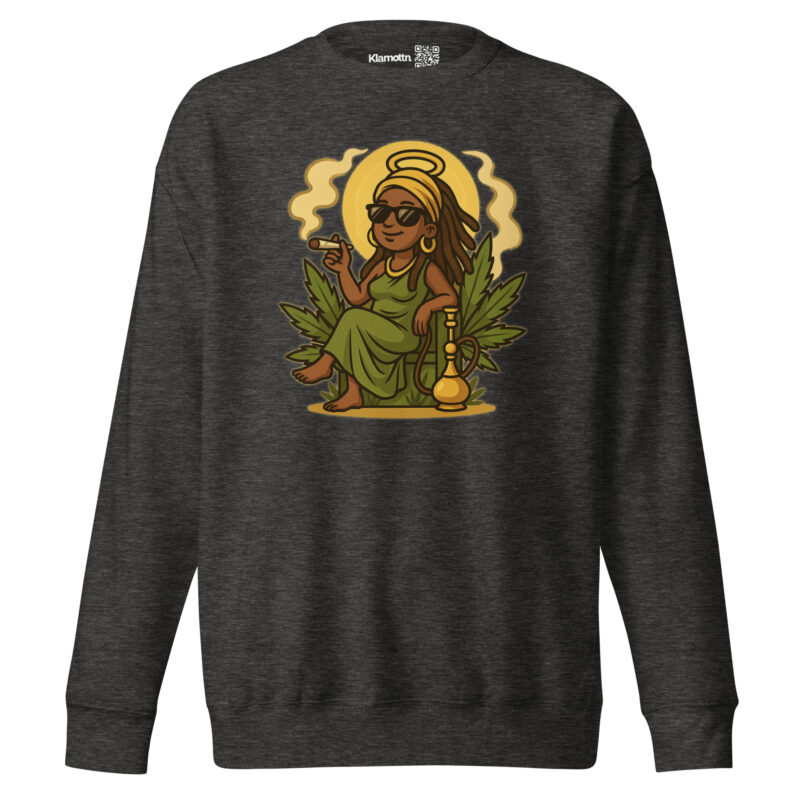Mama Ganja Unisex-Premium-Pullover – Sweatshirts – klamottn.de