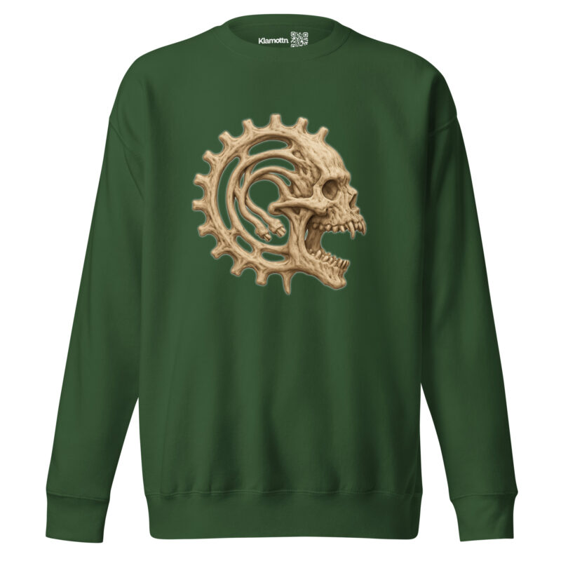 Mechanic Skull Unisex-Premium-Pullover – Sweatshirts – klamottn.de