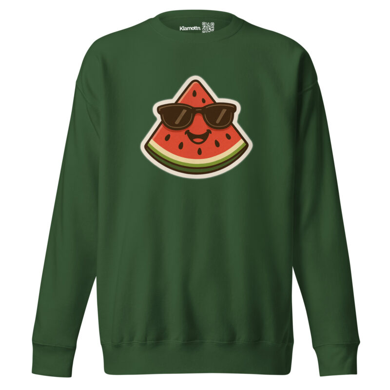 Happy Melone Unisex-Premium-Pullover – Sweatshirts – klamottn.de