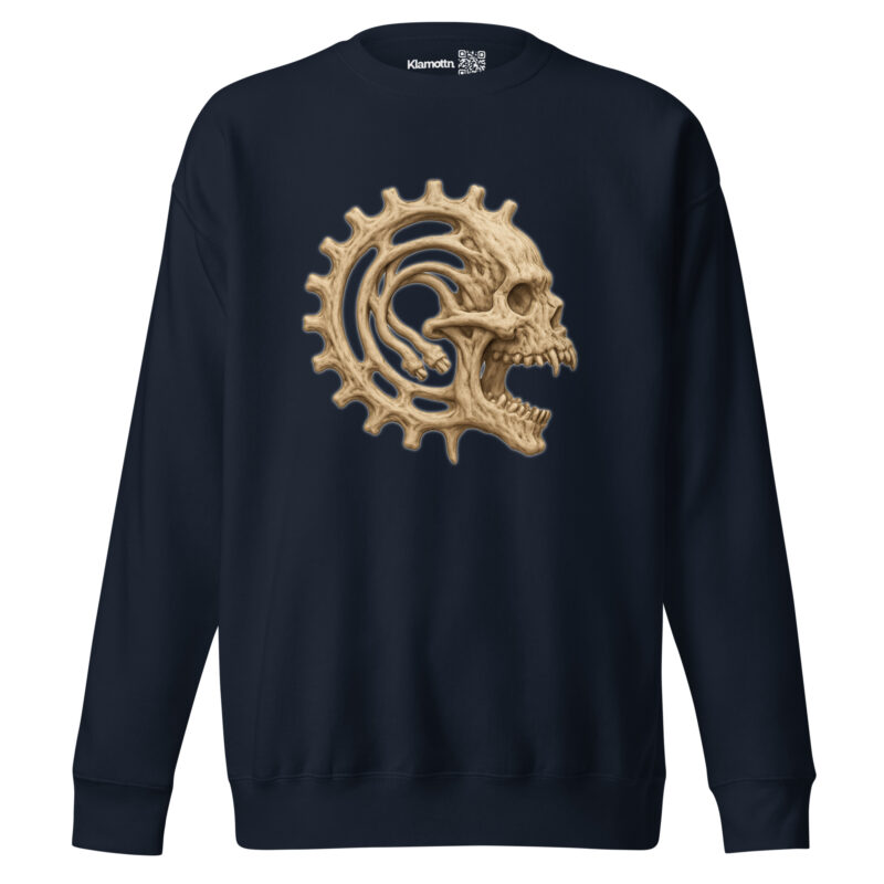 Mechanic Skull Unisex-Premium-Pullover – Sweatshirts – klamottn.de