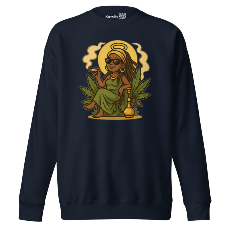 Mama Ganja Unisex-Premium-Pullover – Sweatshirts – klamottn.de